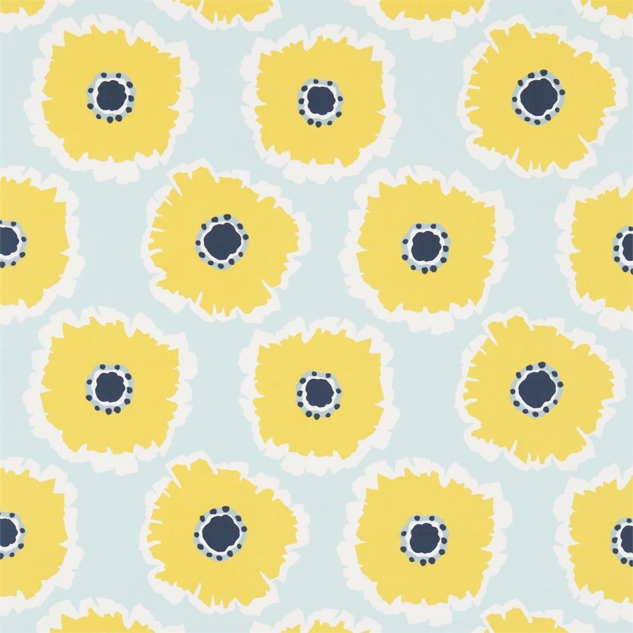 Ткань Sanderson 224616  Papavera Prints & Embroideries, Цветы-Растения от магазина Ткани Мира ✅