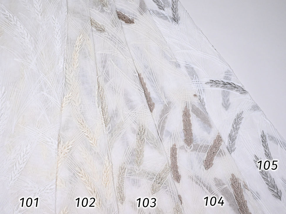 8047 ткань Megara, Цветы-Растения от магазина Ткани Мира ✅