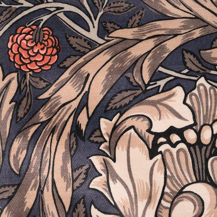 картинка African Marigold Velvet Walnut ткань William Morris 