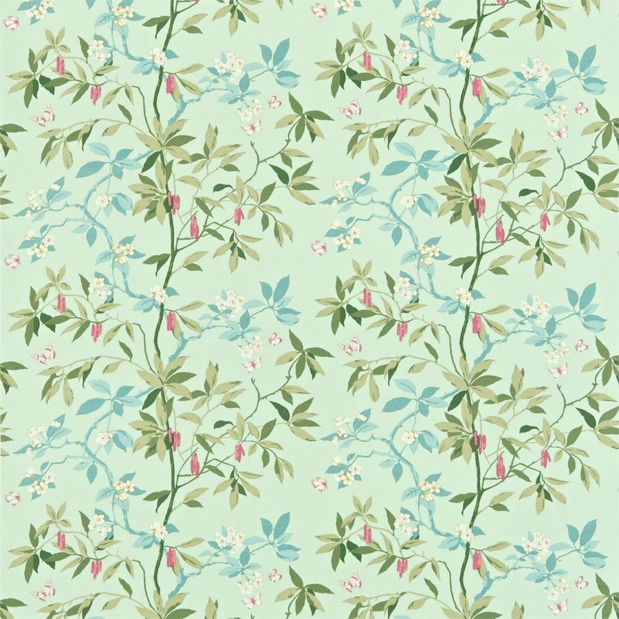 Ткань Sanderson 221944  Maycott Prints, Цветы-Растения от магазина Ткани Мира ✅