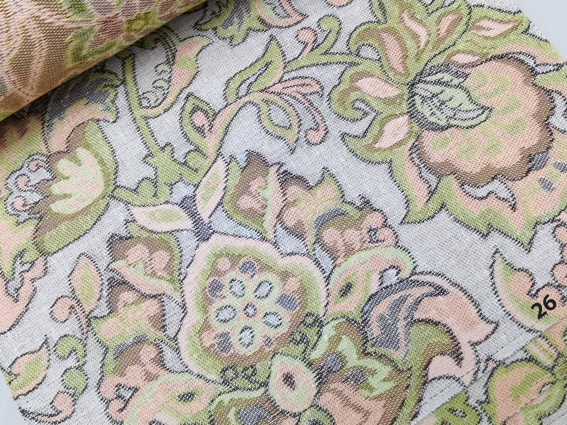 Jaipur 05, 12, 19, 26, 33, 40 ткань 5 Авеню, Цветы-Растения от магазина Ткани Мира ✅