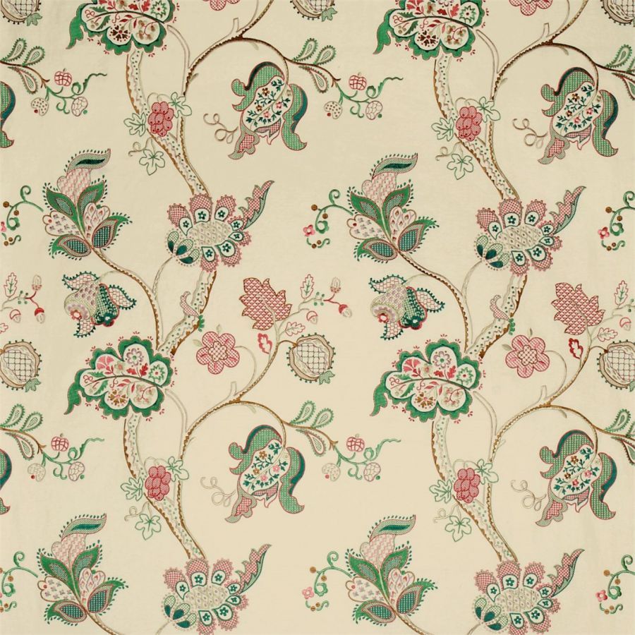 Ткань Sanderson DVIPRE303  Vintage, Цветы-Растения от магазина Ткани Мира ✅