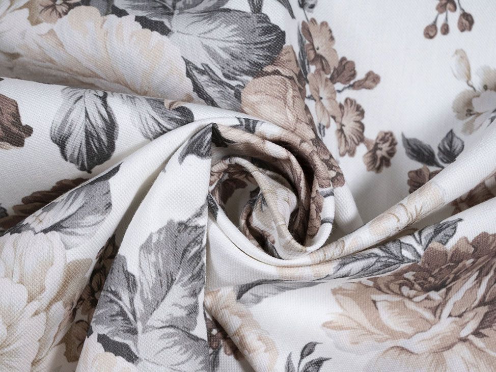 5219 ткань Vip Dekor, Цветы-Растения от магазина Ткани Мира ✅