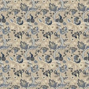 Bellevue Prints Radiance ткань Blendworth, Цветы-Растения от магазина Ткани Мира ✅