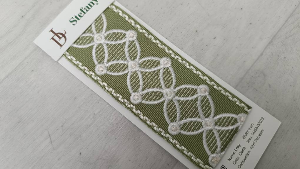 Lexy бордюр для штор Daylight, Геометрия от магазина Ткани Мира ✅