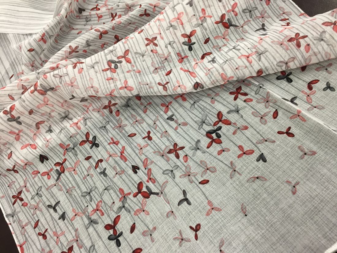 Marabele ткань Via Roma, Цветы-Растения от магазина Ткани Мира ✅