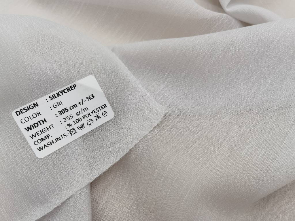 Silkycrep ткань Adeko, Однотонная от магазина Ткани Мира ✅