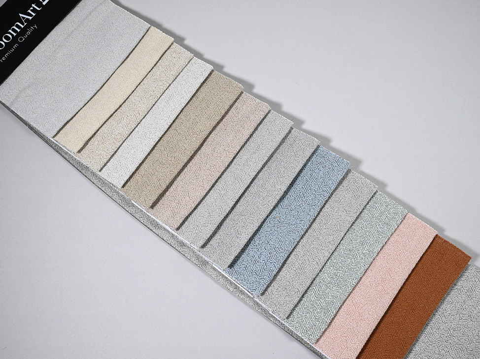 Rhodes ткань LoomArt, Однотонная Фактура от магазина Ткани Мира ✅