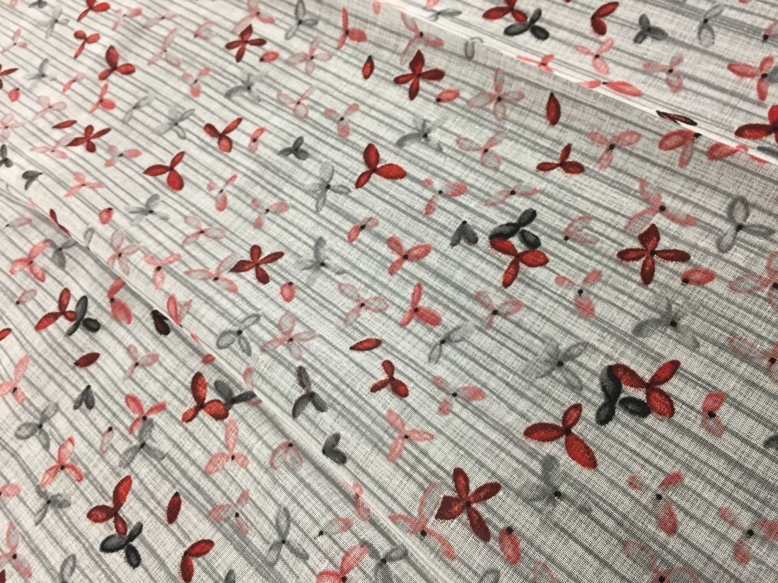 Marabele ткань Via Roma, Цветы-Растения от магазина Ткани Мира ✅