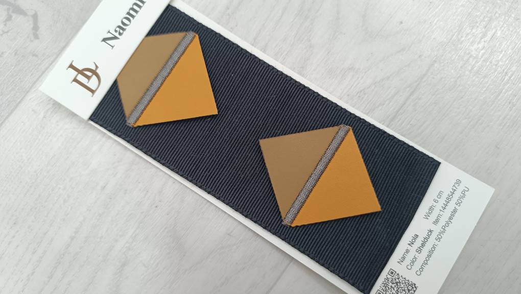 Nola бордюр для штор Daylight, Геометрия от магазина Ткани Мира ✅