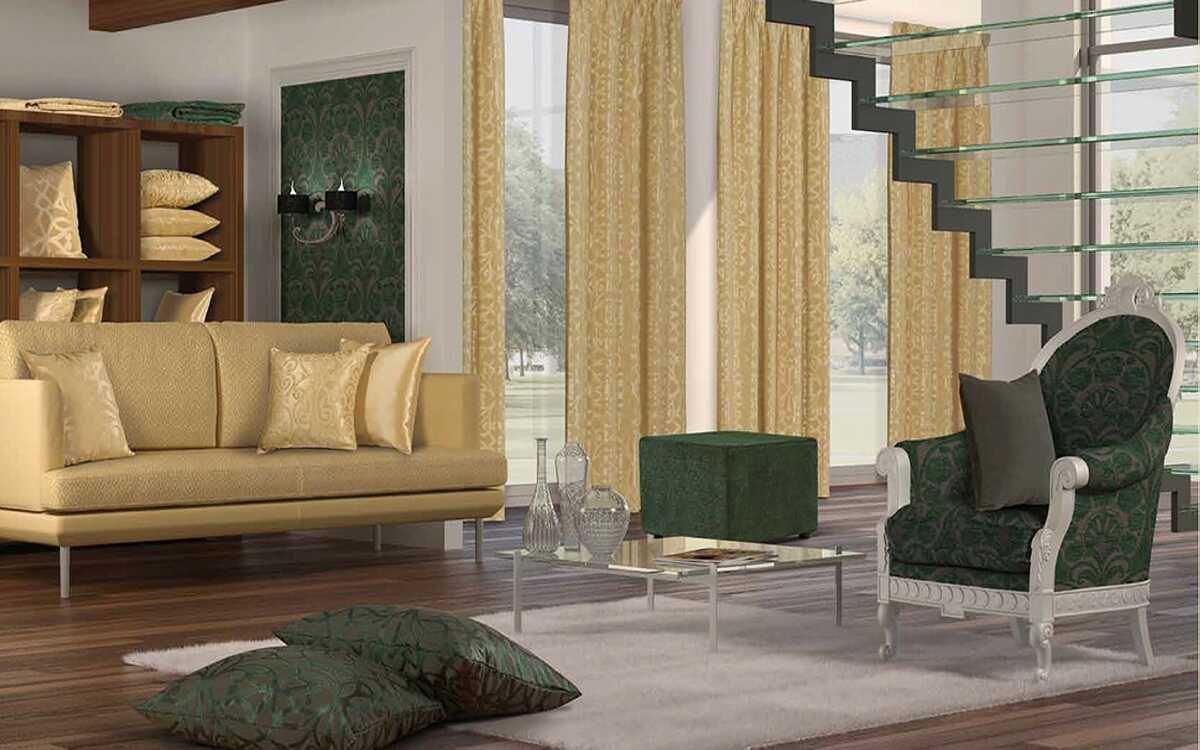 Arabesco 02-07-12-17-22-27-32-37 ткань 5 авеню, Абстракция от магазина Ткани Мира ✅