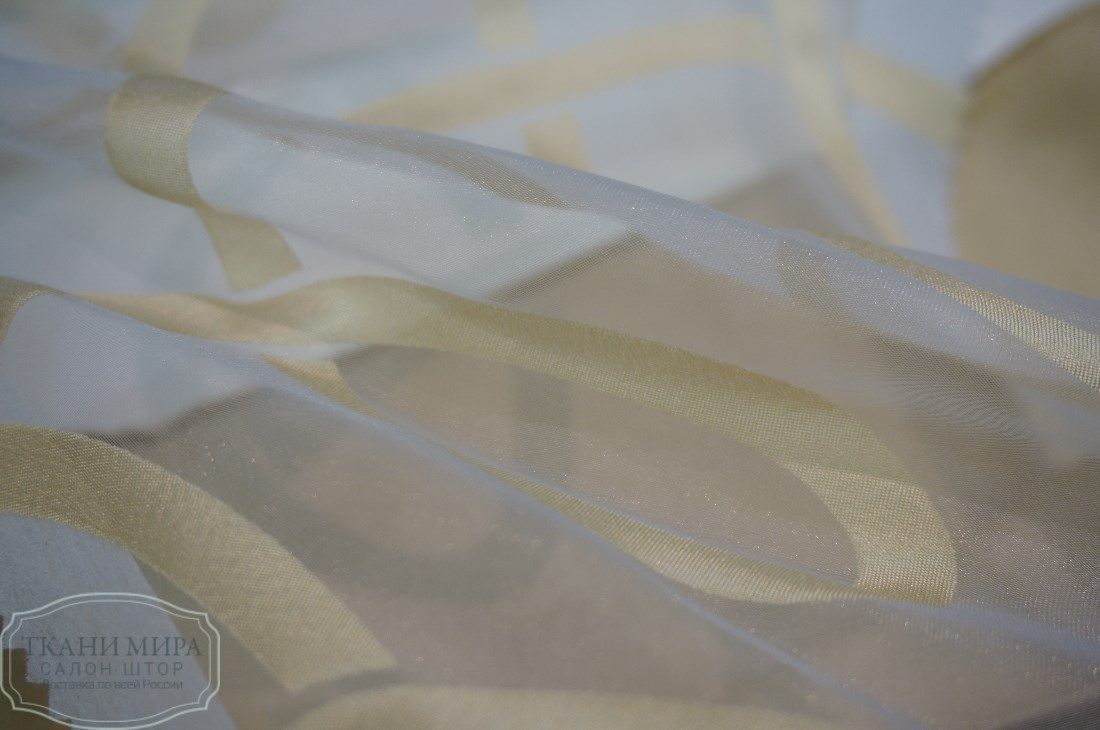 Ткань Adria R242, Вензель-Завитки от магазина Ткани Мира ✅