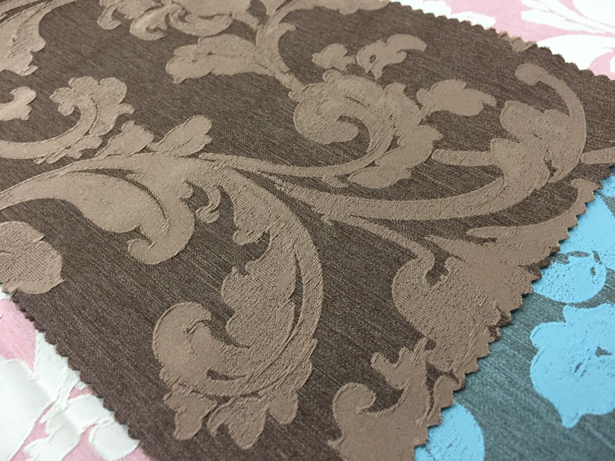 24425 ткань Perdevin, Вензель-Завитки от магазина Ткани Мира ✅