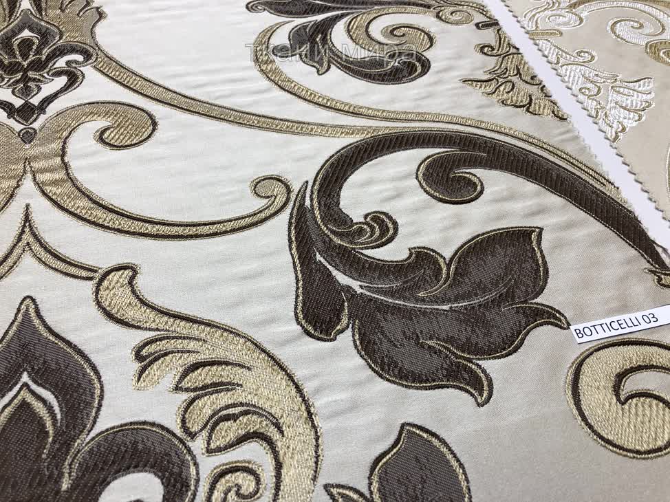 Botticelli 1-2-3-4-5-6 ткань 5 авеню, Вензель-Завитки от магазина Ткани Мира ✅