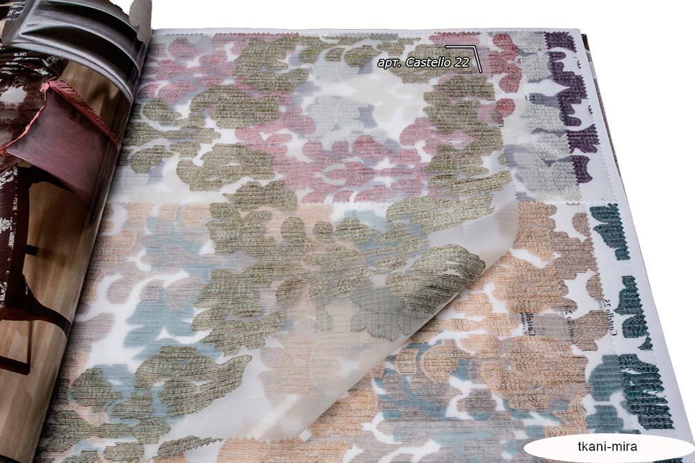 Castello 22,23,24,25,26,27,28 ткань 5 авеню, Цветы-Растения от магазина Ткани Мира ✅