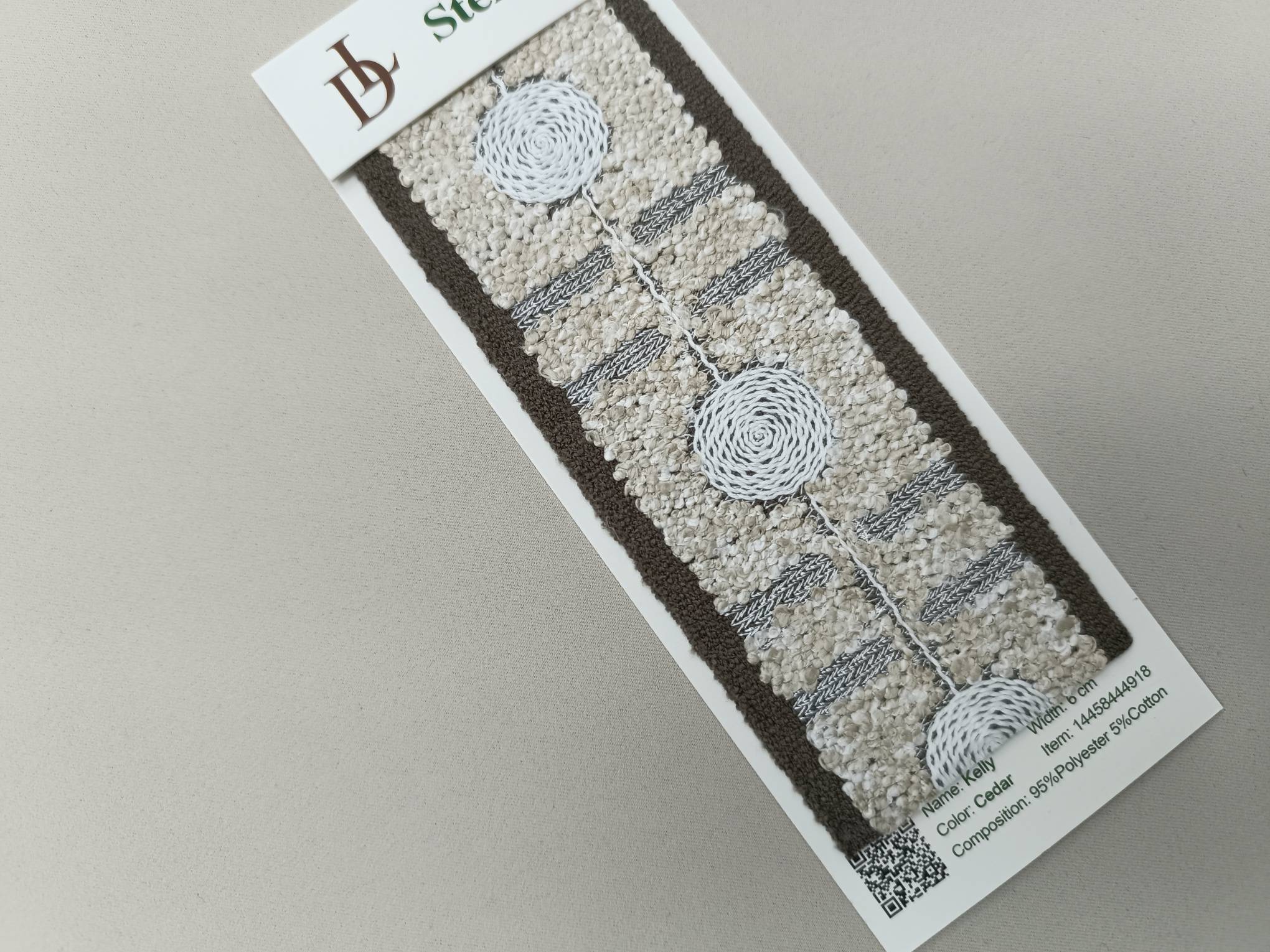 Kelly бордюр для штор Daylight, Геометрия от магазина Ткани Мира ✅