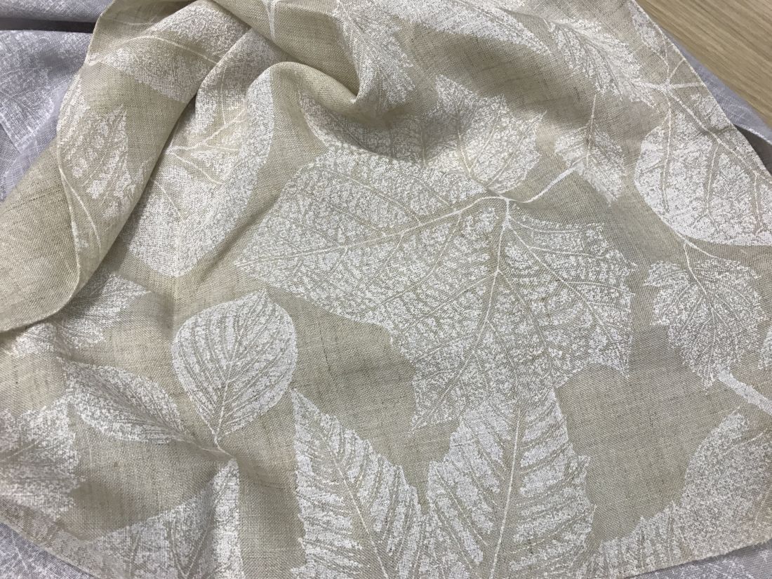 Bisso Coccola Stamp ткань Textile Express, Цветы-Растения от магазина Ткани Мира ✅