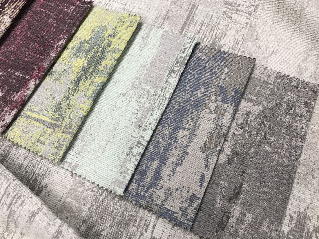 Nirvana NI-02 ткань Textile Express, Абстракция Муар от магазина Ткани Мира ✅