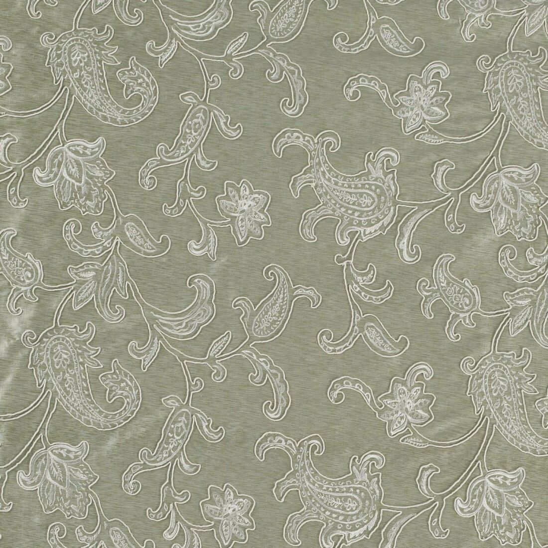 Halkin Silks Ambi Silk 31543 ткань James Hare, Огурцы-Пейсли Цветы-Растения от магазина Ткани Мира ✅