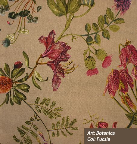 Botanica ткань Dana Panorama, Персонажи Цветы-Растения от магазина Ткани Мира ✅