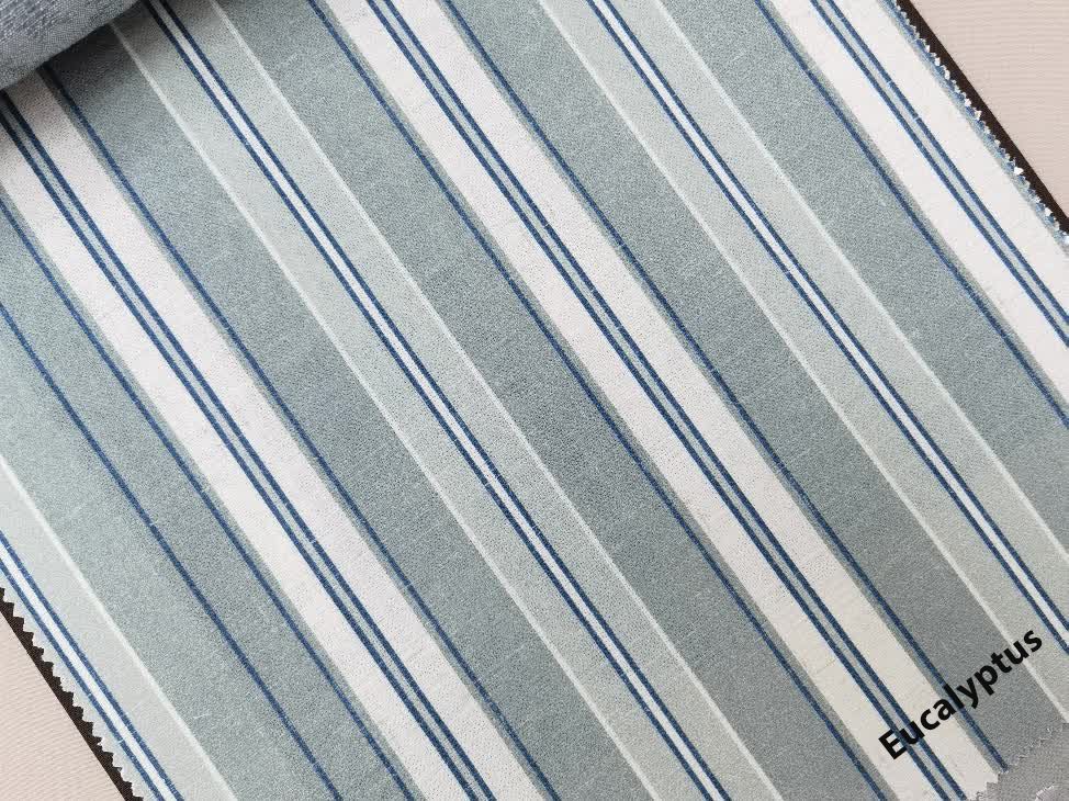 Suffolk Stripe ткань Laura Ashley, Полоска от магазина Ткани Мира ✅