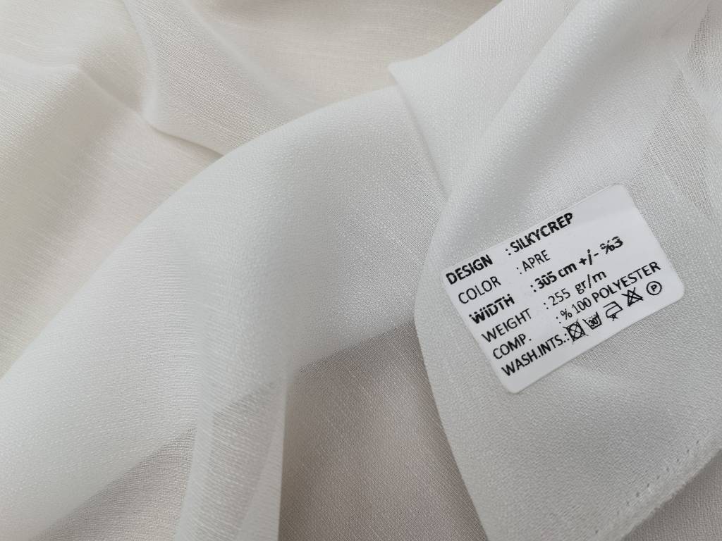 Silkycrep ткань Adeko, Однотонная от магазина Ткани Мира ✅