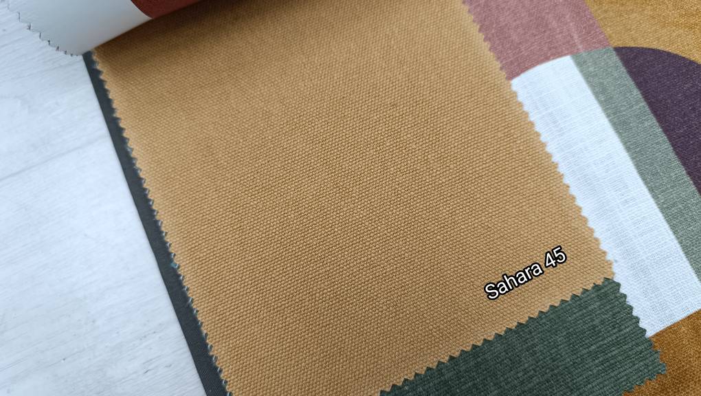 Sahara ткань  Evdekor IKAT&RETRO, Однотонная от магазина Ткани Мира ✅