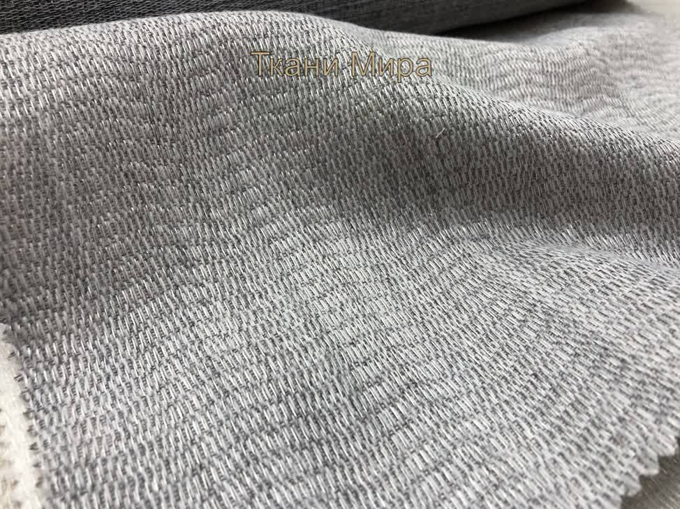 Hermitage ткань Galleria Arben, Однотонная Волны-Зигзаги от магазина Ткани Мира ✅