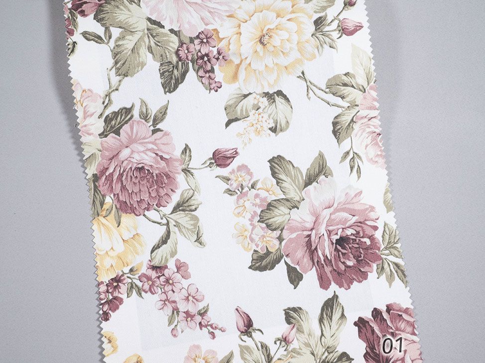 5219 ткань Vip Dekor, Цветы-Растения от магазина Ткани Мира ✅