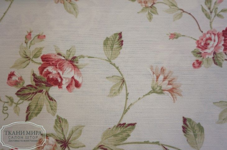Ткань Flores 02, 08, 14, Цветы-Растения от магазина Ткани Мира ✅
