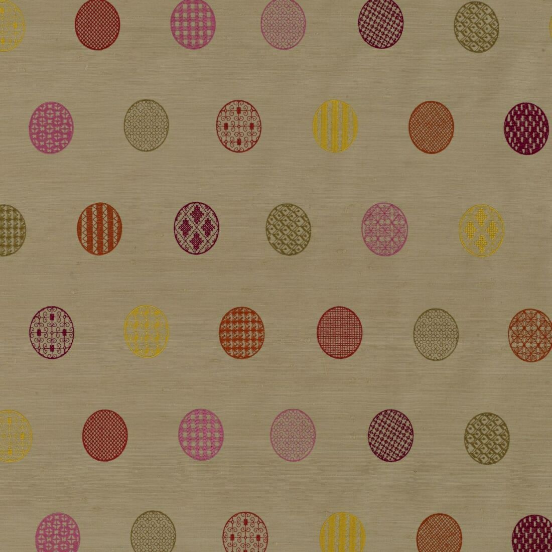 Vienne Silk 1&2 31458 Mandalay ткань James Hare, Горошек Абстракция от магазина Ткани Мира ✅