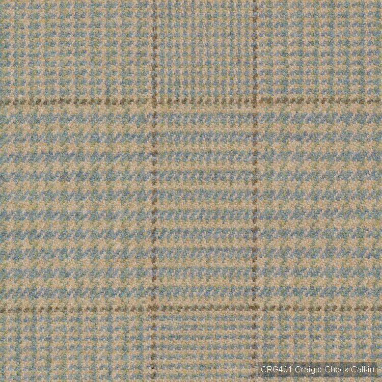 Craigie Hill CRG401 ткань The Isle Mill, Клетка от магазина Ткани Мира ✅