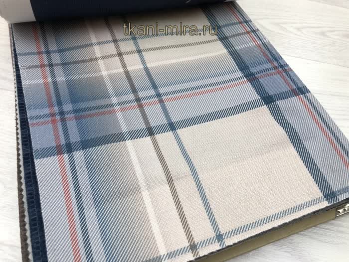 Connel ткань Daylight каталог Rush, Клетка от магазина Ткани Мира ✅