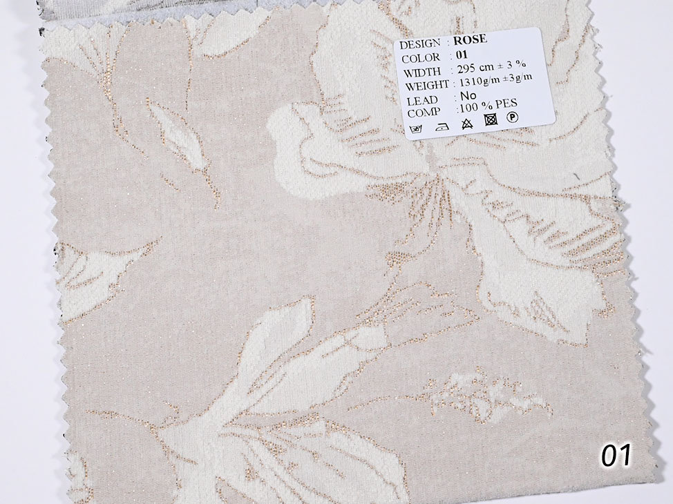 ROSE ткань El Desing, Цветы-Растения от магазина Ткани Мира ✅