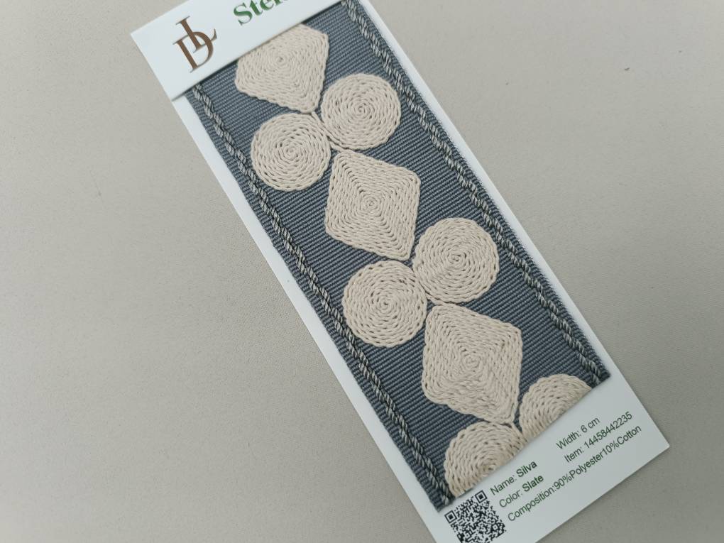 Silva бордюр для штор Daylight, Геометрия от магазина Ткани Мира ✅