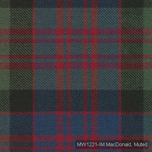 Tartans II MW1221/IM ткань The Isle Mill, Клетка от магазина Ткани Мира ✅