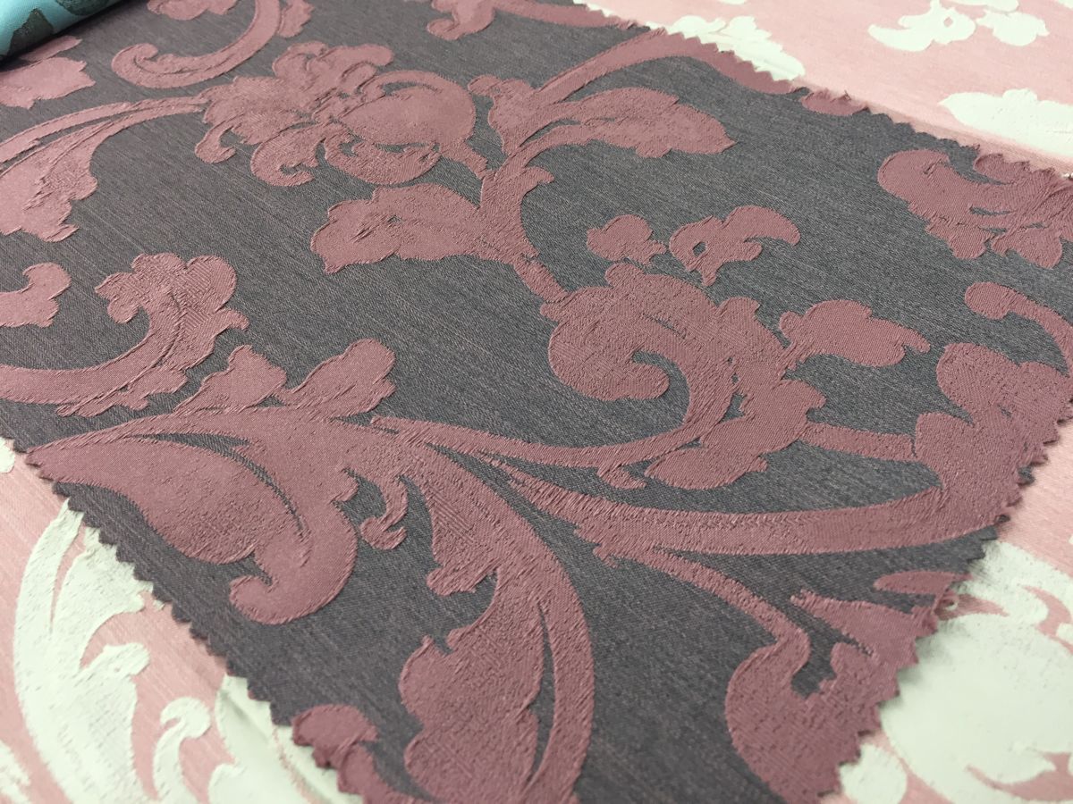 24425 ткань Perdevin, Вензель-Завитки от магазина Ткани Мира ✅