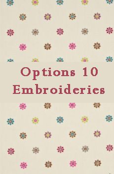 Options 10 Embroideries