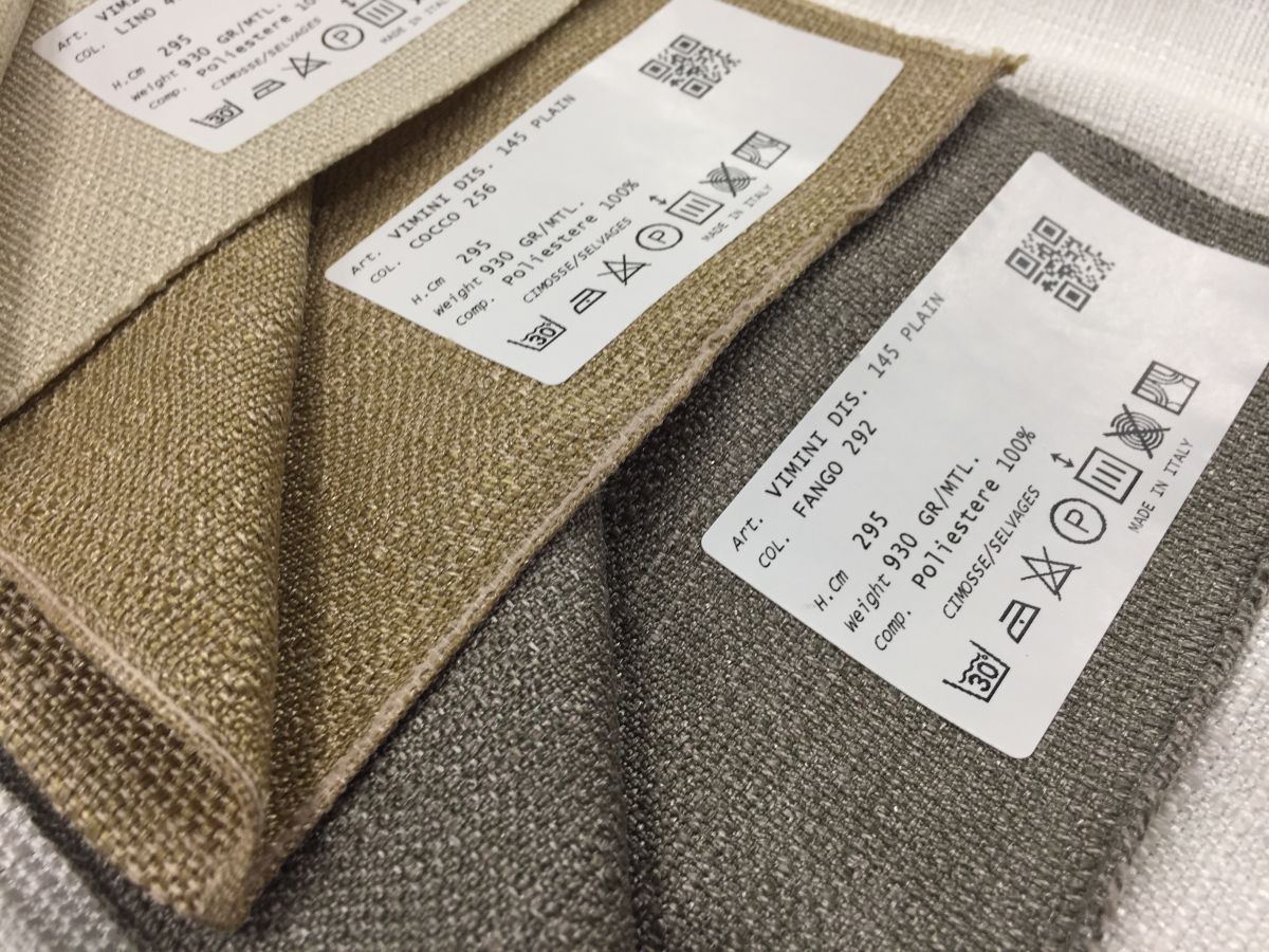 Vimini dis. 145 Plain ткань Textil Express, Однотонная от магазина Ткани Мира ✅