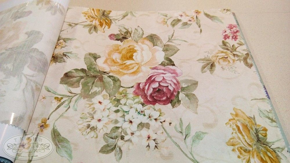 My Flower 12-14-16-18-20 ткань 5 Avenue, Цветы-Растения от магазина Ткани Мира ✅