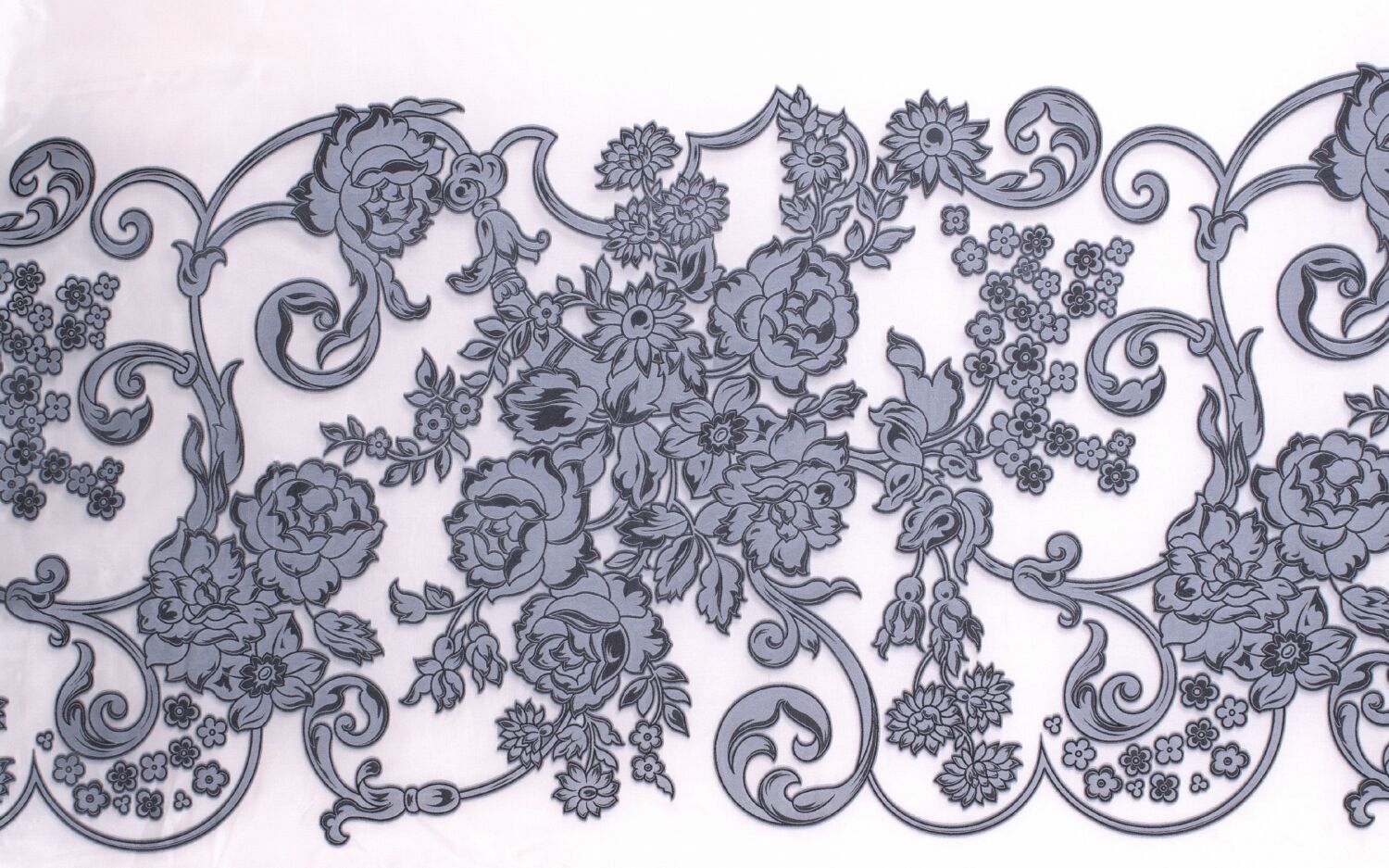 Fausta 19-20-21-22-23-24 ткань 5 авеню, Вензель-Завитки Цветы-Растения от магазина Ткани Мира ✅