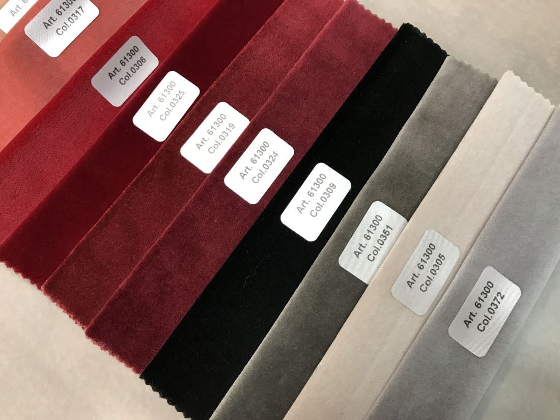 Decora ткань 61300 бархат, Однотонная от магазина Ткани Мира ✅