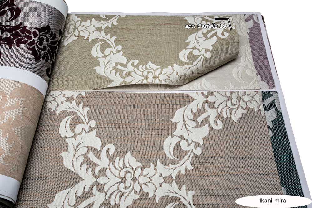 Castello 15,16,17,18,19,20,21 ткань 5 авеню, Цветы-Растения от магазина Ткани Мира ✅