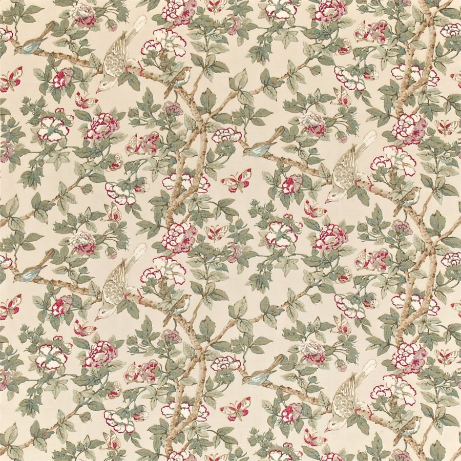 Ткань Sanderson DCAVCA201  Caverley Prints, Цветы-Растения Персонажи от магазина Ткани Мира ✅