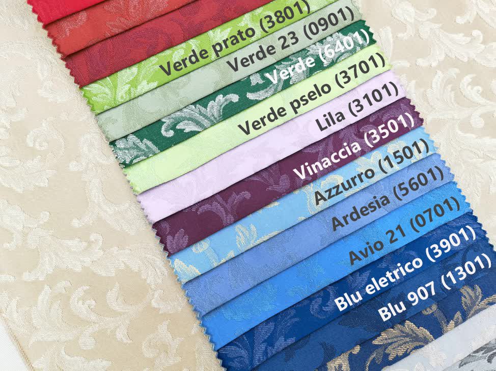 Ткань Casablanca Vanessa Ritorto RJ 0027, Вензель-Завитки от магазина Ткани Мира ✅