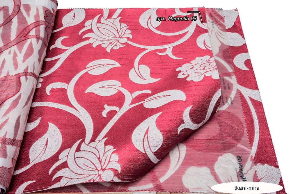Magnolia 05, 12, 19, 26, 33, 40, 47 ткань 5 авеню, Цветы-Растения от магазина Ткани Мира ✅