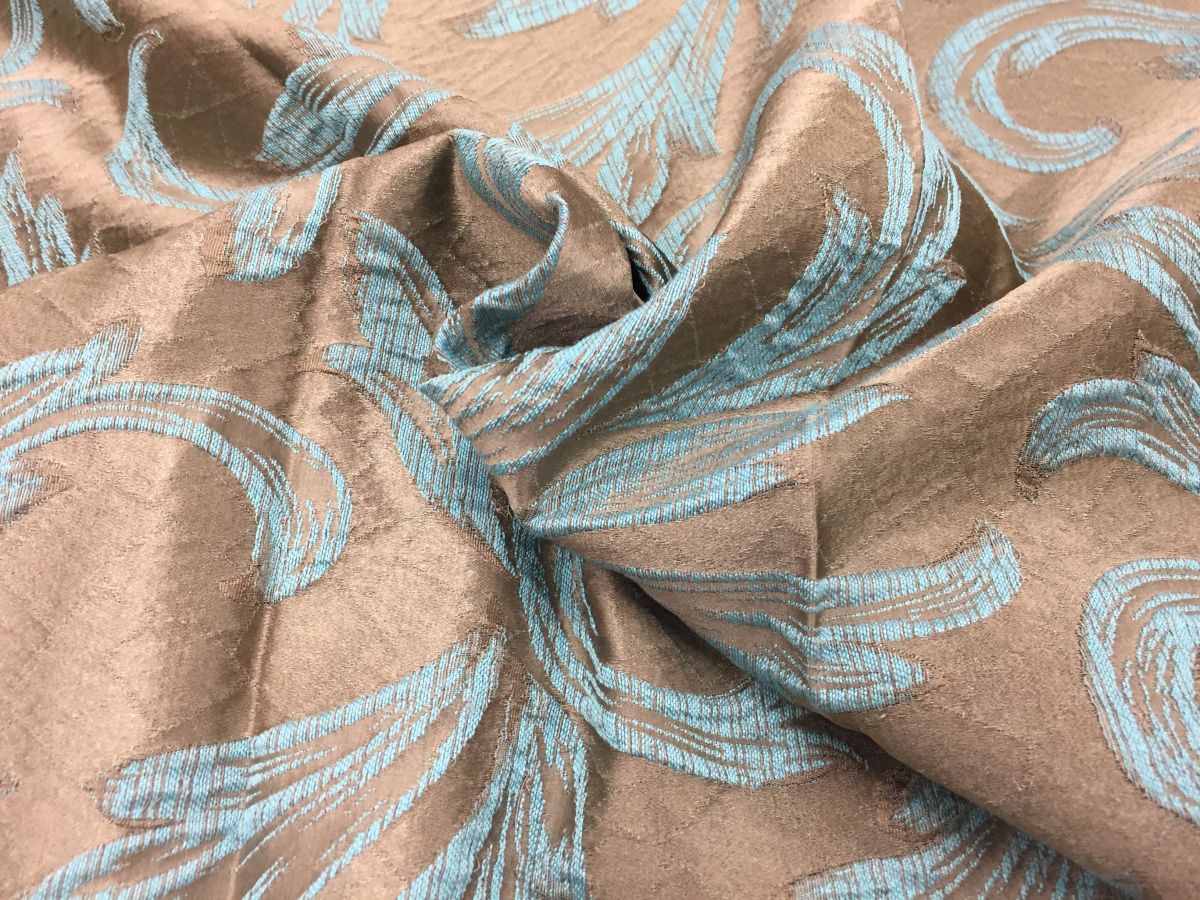 60060 ткань Perdevin, Вензель-Завитки от магазина Ткани Мира ✅