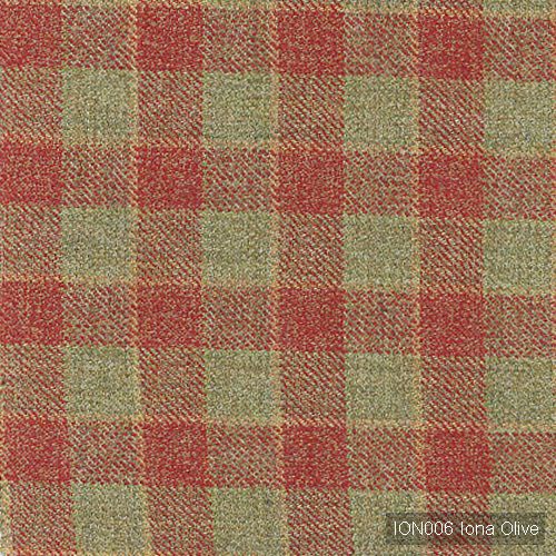 Hebrides ION006 ткань The Isle Mill, Клетка от магазина Ткани Мира ✅