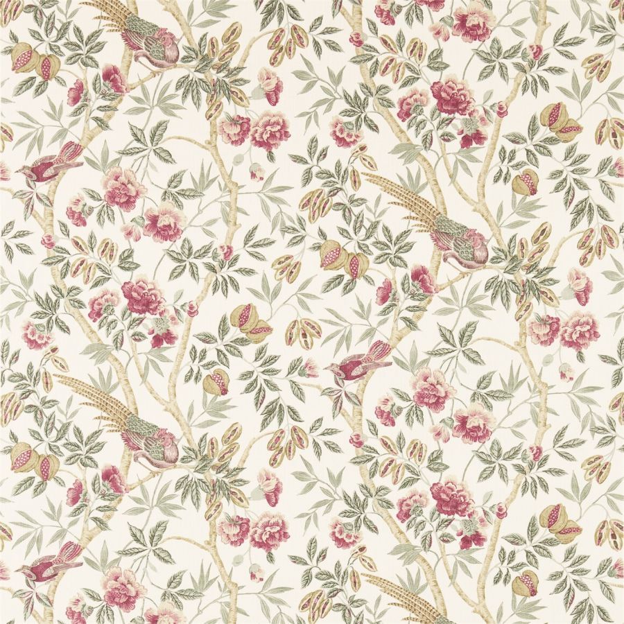 Ткань Sanderson 223968  Fabienne Prints & Embroideries, Цветы-Растения Предметы Персонажи от магазина Ткани Мира ✅