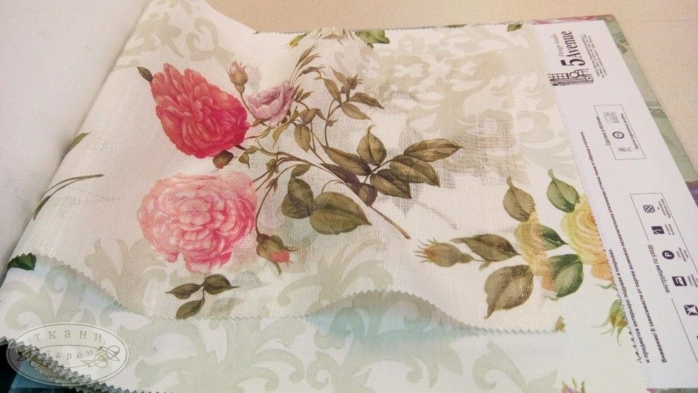 My Flower 31-33-35-37-39 ткань 5 Avenue, Цветы-Растения от магазина Ткани Мира ✅